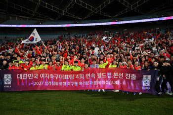 韓 여자축구, 우즈베크 꺾고 아시안컵 4강행…18일 '운명의 한일전'