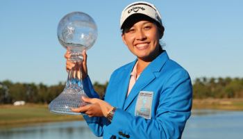 LPGA 최종전 제패 티띠꾼, 7승 코다 제치고 상금왕...올해만 86억 벌어