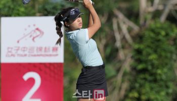 CLPGA 1위하면 KLPGA 출전권..중국 10대 유망주끼리 접전