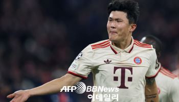 '김민재 88분 활약' 뮌헨, 도네츠크에 4골 차 대승...UCL 토너먼트 직행 가능성