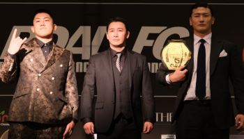 로드FC 헤비급 챔피언 김태인, '일본 악동'과 1년 만에 리매치