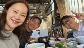 백지영, 남편 정석원과 모처럼 투샷…"늦어도 너무 늦은 피드"