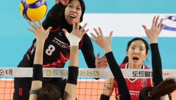 '메가 38득점' 정관장, 흥국생명에 또 풀세트 승리...챔프전 5차전 간다