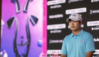 LIV 출전으로 PGA 진출 미뤄지게 된 김민규 "이번 주 대회에 최선 다할 것"