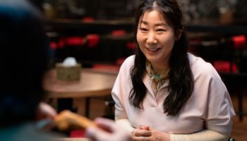 '하이파이브' 라미란, 또 제대로 웃음 선사…의문의 초능력자 대활약
