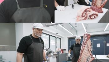 '나 혼자 산다' 이장우, 정육 고수 가르침 받아 고기 해체 도전