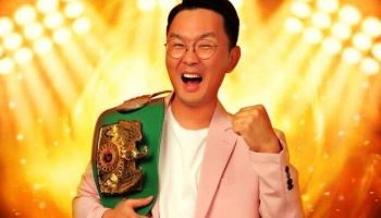 윤형빈, 'WWE 레전드' 타지리 꺾었다…프로레슬링 데뷔전 승리