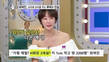 최여진, 예비남편 교주·재벌설…"H그룹 회장님과 비슷" (라스)