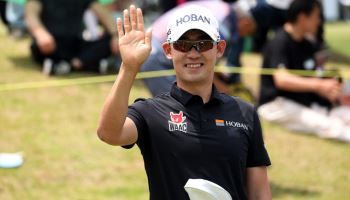통산 10승+30억원 돌파 노리는 김비오, KPGA 부산오픈 2R도 선두