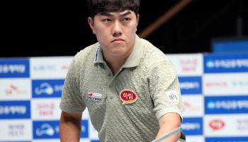프로의 벽은 역시 높았다...'세계 1위' 김준태, PBA 데뷔전서 쓴맛