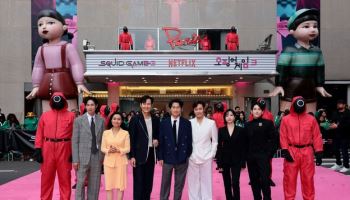 '오징어 게임3', 공개 D-7…美 뉴욕서 1화 첫 공개 반응은?