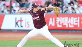 '임지열 3점포-박주성 첫 선발승' 키움, KT 제물로 4연승 질주