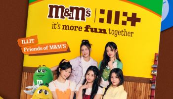 아일릿, 초콜릿 브랜드 엠앤엠즈 亞 앰배서더 발탁