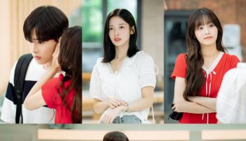윤산하·아린·츄, 삼각관계 형성…'내 여자친구는 상남자' 스틸 공개
