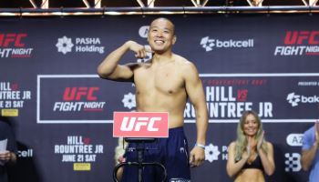 UFC 랭킹 진입 앞둔 박준용, 다게스탄 출신 '삼보 챔피언'과 대결