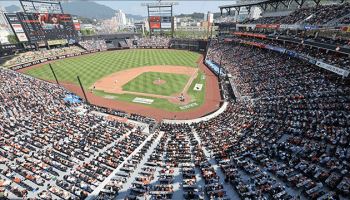 NC파크 이어 한화 홈구장서 간판 연결 부위 탈락…인명 피해 없어