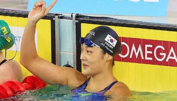 조현주, 세계선수권 자유형 200m 한국 신기록으로 준결승