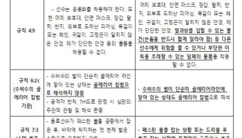국제핸드볼연맹, 4년 만에 규칙 개정..."판정 불확실성 최소화"