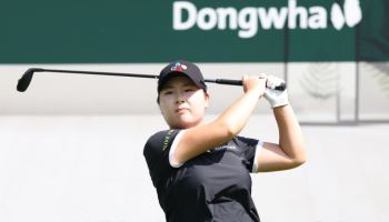 한 달 만에 국내 대회 출전해 8언더파 몰아친 ‘메이저 퀸’ 홍정민