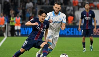 '이강인 후반 교체출전' PSG, 마르세유에 덜미...개막 4연승 마감