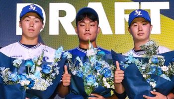 삼성라이온즈 '아기사자들', 25일 홈경기서 팬들에 첫 인사