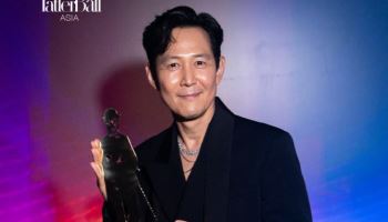 이정재, 한국인 최초 '채플린 어워드' 수상 영예