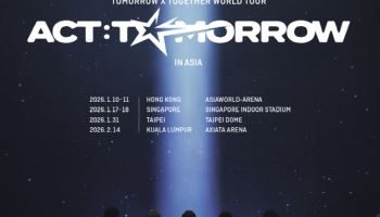 TXT, 타이베이돔 첫 입성… 홍콩·KL서 첫 단독 공연