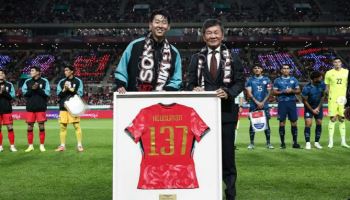 정몽규 “손흥민, 한국 축구 역사 한 페이지 장식”