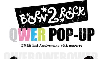 QWER, 데뷔 2주년 '본 투 록' 팝업 오픈