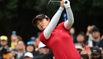 '17번홀 이글' 김세영, 5년 만의 우승 보인다…“스포츠 정신으로 해내겠다”
