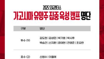 SSG랜더스, ‘가고시마 유망주 집중 육성 캠프’ 실시