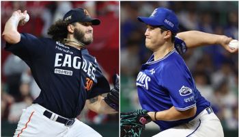 '영웅'의 삼성 vs '뚝심'의 한화…최원태·폰세 '벼랑끝 승부'