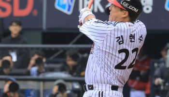 'LG의 기둥' 김현수, KBO 포스트시즌 최다 출루 신기록