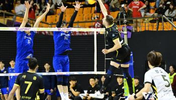 외면받는 남자 프로배구, 주말 경기 위주로 바꿔야 산다