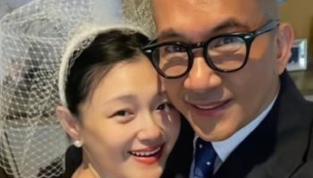 "구준엽 말 없이 故 서희원 묘비 닦았다"…새해에도 아내 곁 지켜