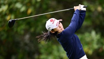 황유민, LPGA 데뷔전 통했다..트리플 보기 하고도 공동 5위 '강렬한 신고식'