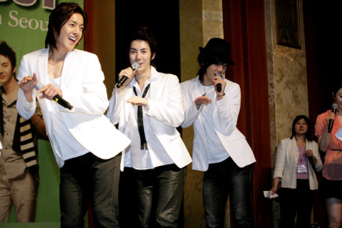 SS501 데뷔 3주년 맞아 일본 팬 초청 '한류 팬미팅'