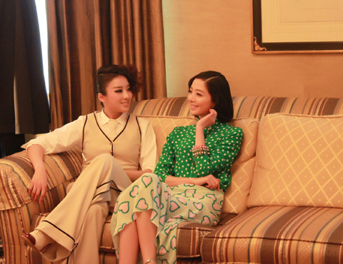 이청아-송민정, `다정한 자매처럼`                                                                                                                                                                  