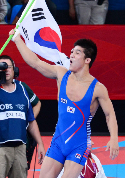 [런던2012]김현우, 8년만의 메달 비결? 닥공+자신감                                                                                                                                                        