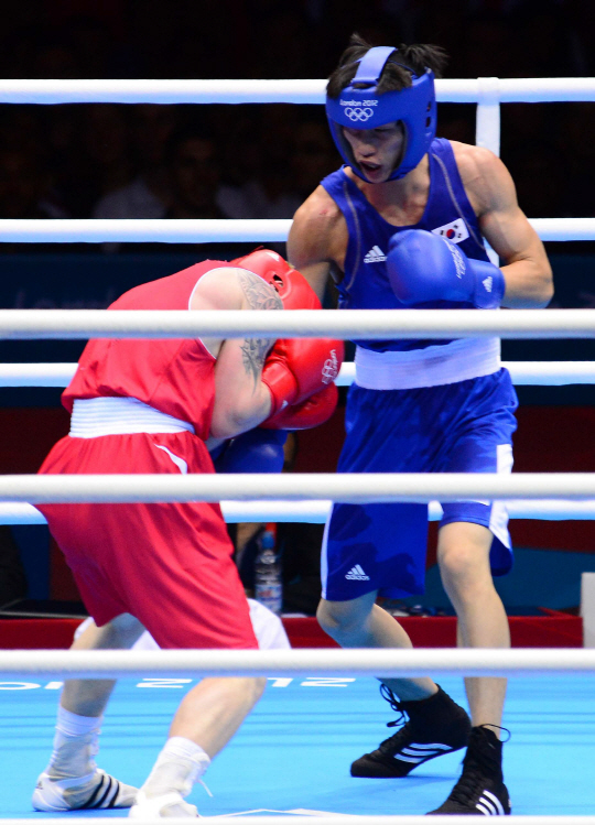 [런던2012]한순철, 결승에서 눈물...16년만에 복싱 銀                                                                                                                                                      