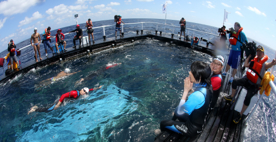  아무리 힘들어도 간다! 우리의 땅 `독도`                                                                                                                                                           