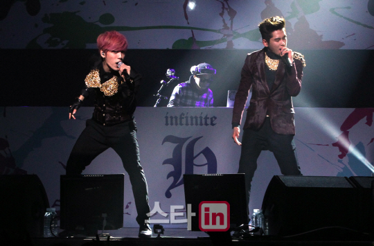 인피니트H 쇼케이스 ''힙합무대 기대하세요''                                                                                                                                    