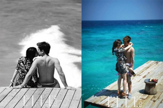 선예-제임스 박, 몰디브서 로맨틱한 키스                                                                                                                                                            