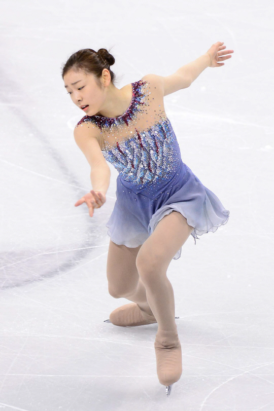  최종 점검하는 김연아                                                                                                                                                                             