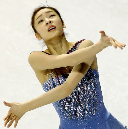  최종 리허설 하는 김연아                                                                                                                                                                          
