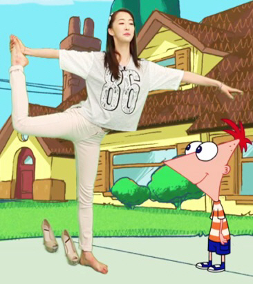 씨스타 다솜, 디즈니채널 출연 ‘유연성 뽐내’                                                                                                                                                            