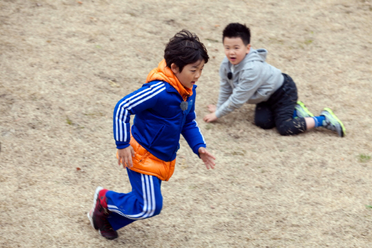 ''아빠어디가'' 성준, 윤후 따라올테면 따라와봐                                                                                                                                 