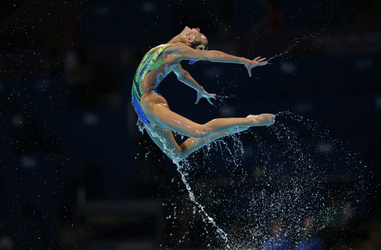  아름다운 공중 연기                                                                                                                                                                               