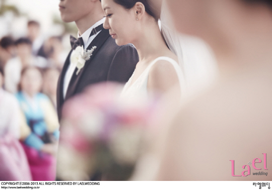 안선영 결혼 사진, 경건한 분위기 속 진행                                                                                                                                                           