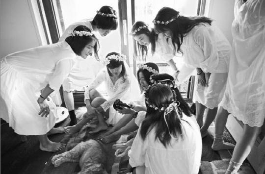  이효리-이상순 결혼식, 어여쁜 들러리들~                                                                                                                                                           